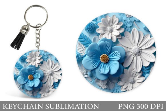 3D Flowers Keychain Sublimation: A Beginner's Guide