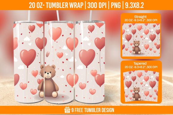 3D Teddy Bear Tumbler Wrap Designs Guide