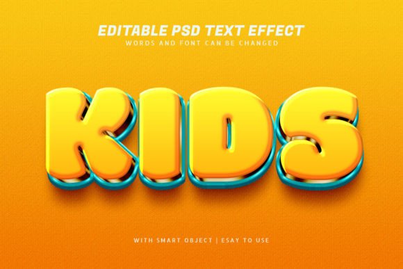 Elevate Designs with Editable 3D Cartoon Text