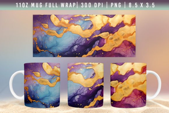 Elevating Brand Identity Through 3D Marble Mug Wrap Designs and Sublimation