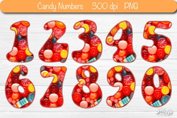 Elevating Digital Craftsmanship: The Strategic Role of 3D Numbers PNG Candy Birthday Party Assets