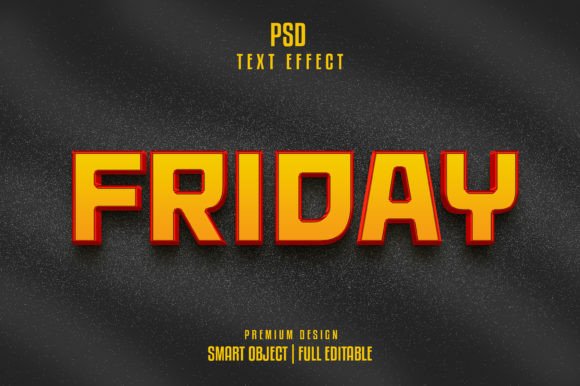 Elevating Visual Identity: The Strategic Power of the Friday 3D Text Effect