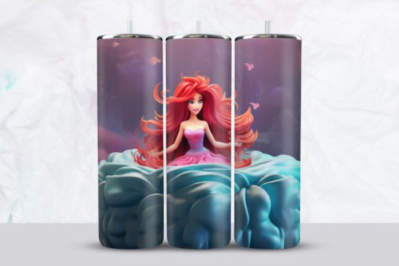 Evaluating the 3D Pink Doll Tumbler Wrap for Custom Drinkware