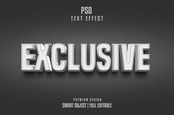Exclusive 3d Text Effect for Professional Design
