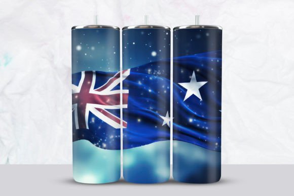Integrating the 3D Australia Waving Flag Tumbler Wrap into Your Production Workflow
