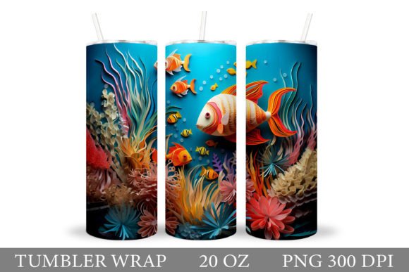 Mastering 3D Fish Tumbler Wrap Sublimation