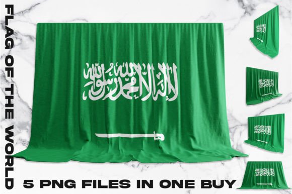 Redefining National Identity in Digital Spaces with the Saudi Arabia 3D Flag Bundle