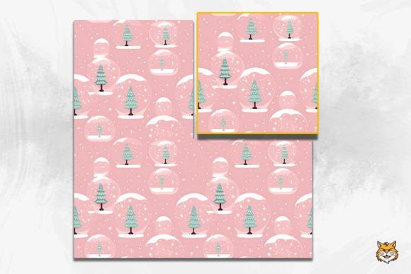 Strategic Applications of Snow Globe Seamless Pattern 2 for Brand and Design Excellence