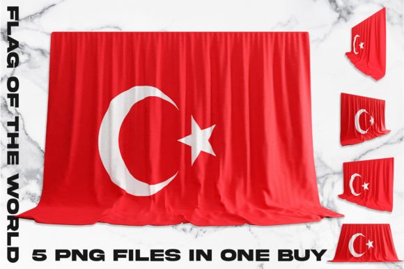 Turkey 3D Flag Bundle: Elevating Visual Identity in a Digital-First World