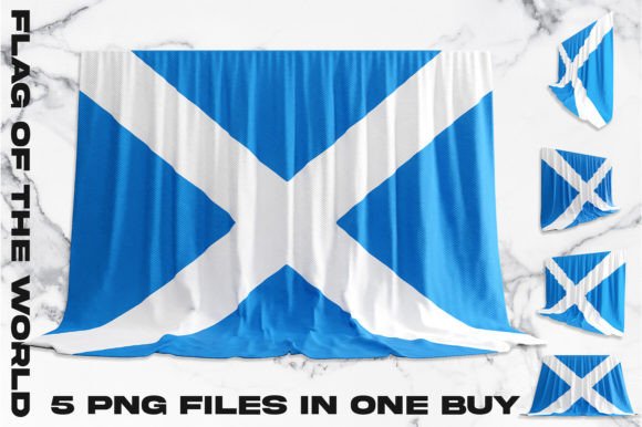 Unlock Global Flair with the Scotland 3D Flag Bundle for Your Next Project