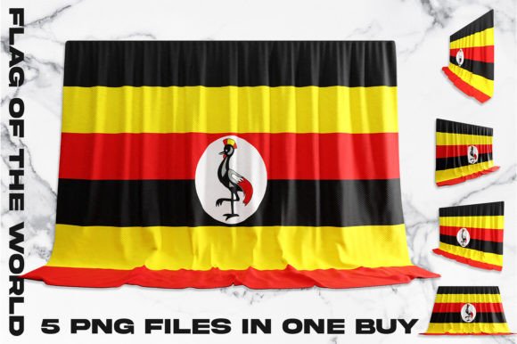 Unlocking Global Design Potential with the Uganda 3D Flag Bundle